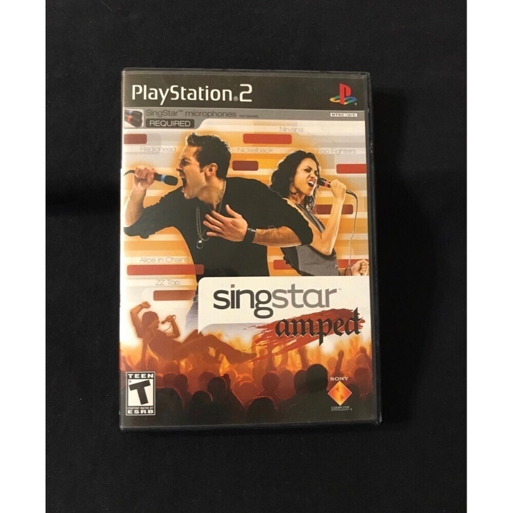 Singstar Amped For Playstation 2